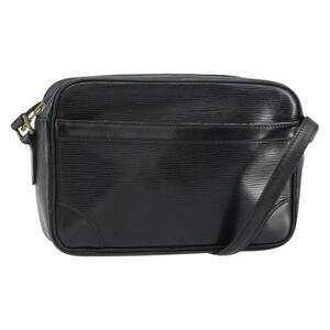 LOUIS VUITTON Epi Trocadero 23 Shoulder Bag Black M52302 LV Auth 157355